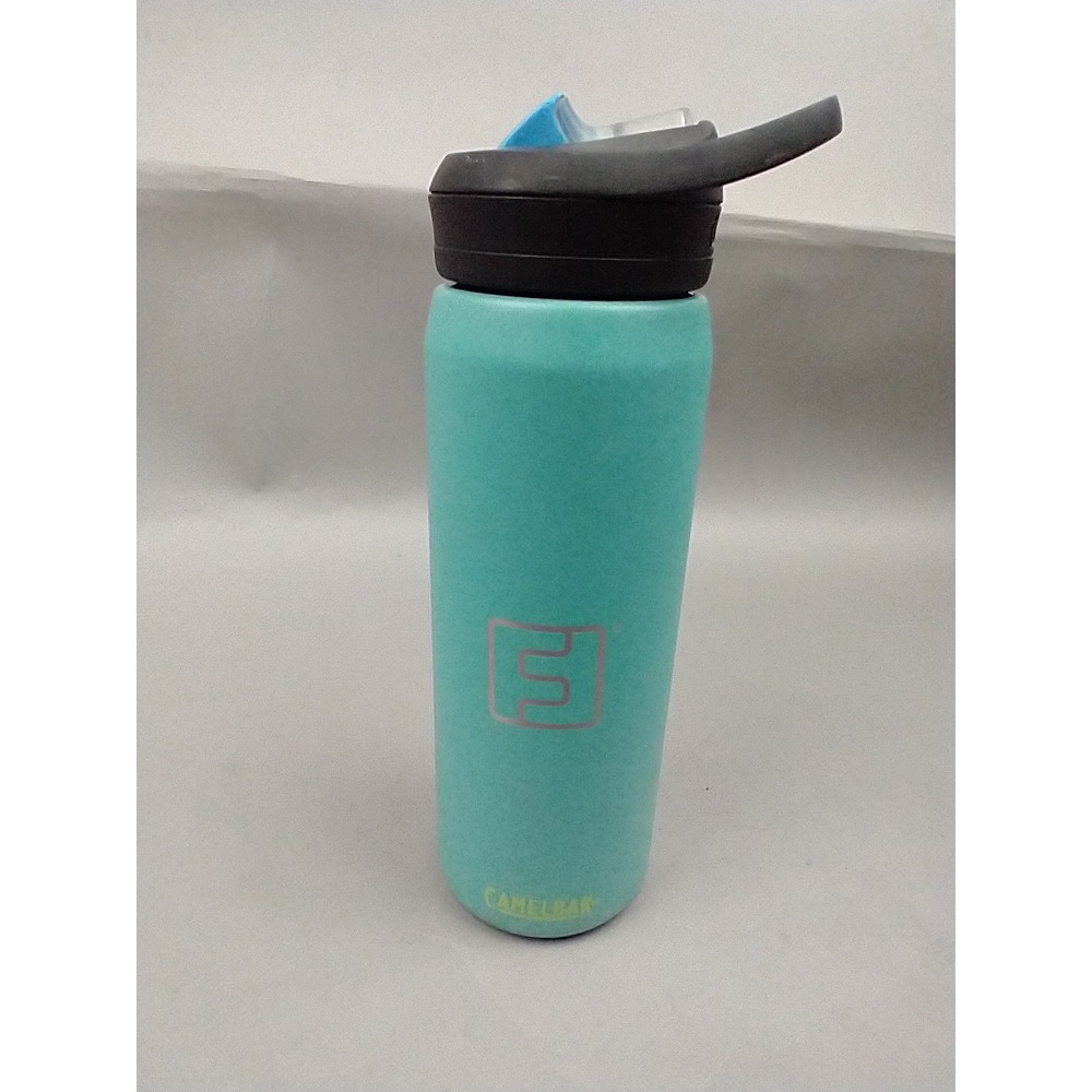 CamelBak Insulated Stainless Steel Water Bottle Light Green Aqua 25 oz NO STRAW